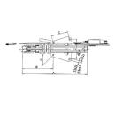 Raccord KNOTT AE V 1300-2000kg KF 20 A / GF haut / bas LM: E 100/120, D 200 avec SK