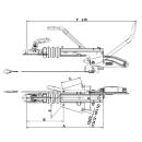 Raccord KNOTT AE V 2500-3000kg KF 30 E / GF haut / bas LM: E 100/120, D 200 sans SK