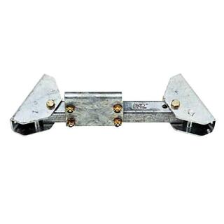 Traverse de roue jockey pour liaisons de traction V - 3500 kg Longueur: 440/460 mm