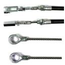 Câbles BPW Bowden, dispositifs de dépassement réglables en hauteur, pièce intermédiaire, HL 875 mm / GL 1200 mm, ZAV 2.7-1, ZAV 3.5-1