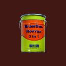 Brantho Korrux "3 en 1" 5 litres brun acajou RAL 8016