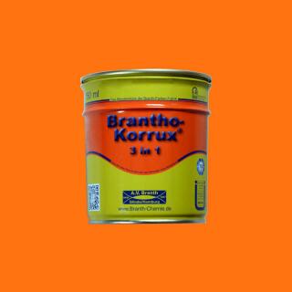 Brantho Korrux "3 en 1" bidon de 0,75 litre orange foncé RAL 2011
