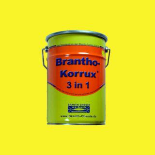 Brantho Korrux "3 en 1" 5 litres jaune zinc RAL 1018
