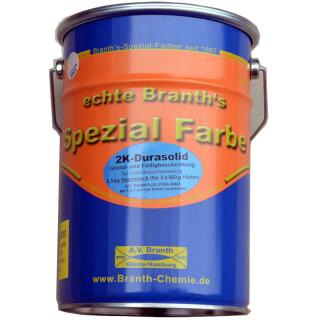 Brantho-Korrux 2K-Durasolid laque de base 5,5 kg + 1 kg de durcisseur noir de jais RAL 9005