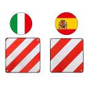 Panneau davertissement en aluminium pour les charges en...