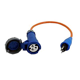 Câble adaptateur couplage CEE fiche Bajo / Vollg CH 500 mm