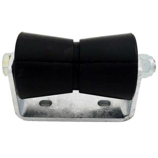 Support en U pour rouleau de quille longueur conique 130 mm