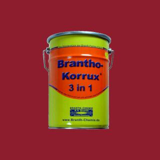 Brantho Korrux "3 en 1" 5 litres rouge rubis RAL 3003