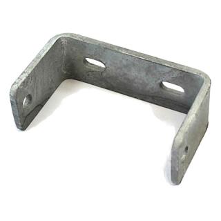 Support de rouleau de quille galv. 130 mm de large