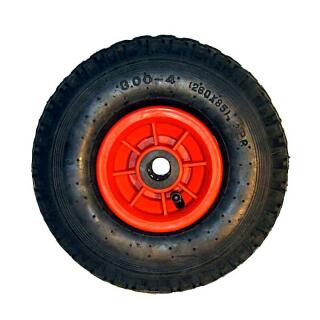 Patin de roue anti-crevaison 260x85 axe Ø 20mm largeur axe 87 mm