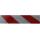 Marquage davertissement rouge / blanc 282 mm x 9 m...