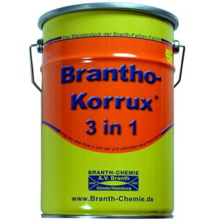 Brantho Korrux "3 en 1" 5 litres jaune melon RAL 1028