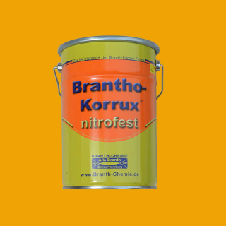 Brantho Korrux "nitrofest" bidon 5 litres jaune maïs RAL 1006